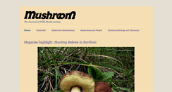 Desktop Screenshot of mushroomthejournal.com